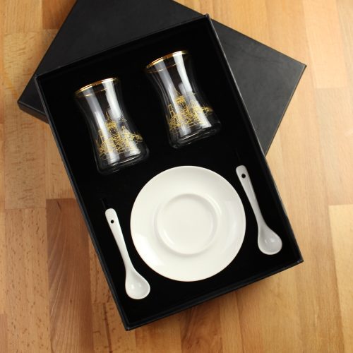 Elsanat İstanbul Kazanı Heybeli Çay Seti