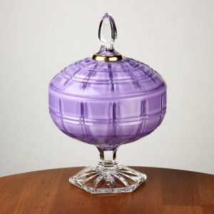 Elsanat Ayaklı Şekerlik Kapaklı