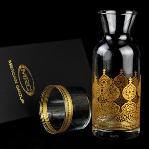 Elsanat Hanedan Desenli Başucu Sürahi Seti