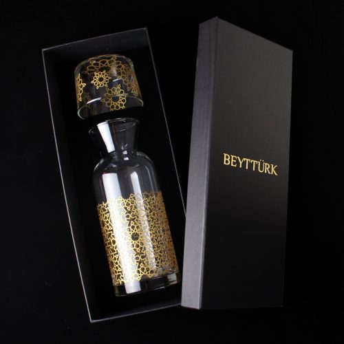 Elsanat Yıldız Desenli Başucu Sürahi Seti