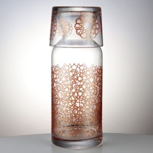 Elsanat Seljuk Copper Başucu Sürahi Seti