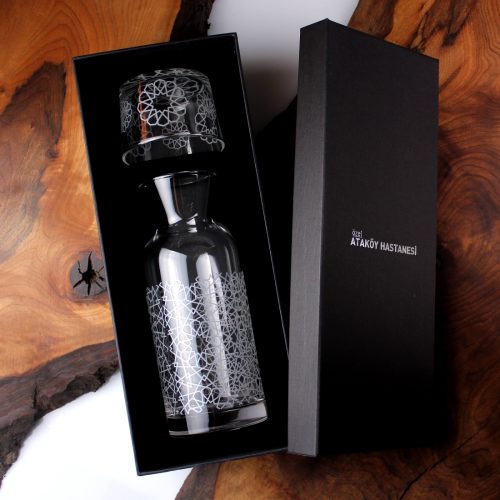 Elsanat Seljuk Silver Başucu Sürahi Seti