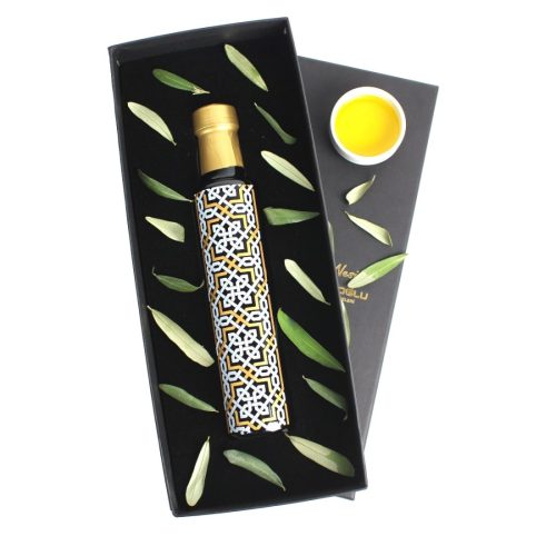 Elsanat Hasır Cam Şişede 250ml Sızma Zeytinyağı