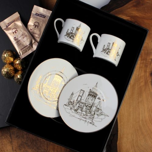 Elsanat İstanbul Kazanı Serisi Kahve Seti