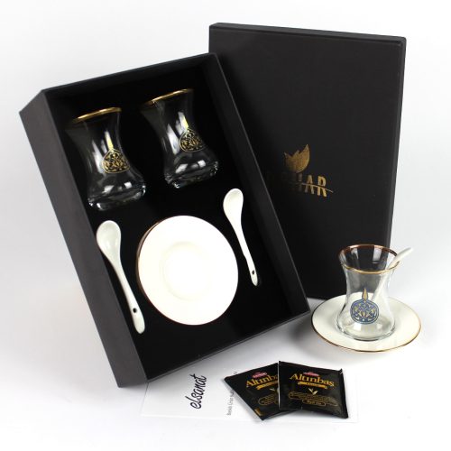 Elsanat Rumi - S Sivri Çay Seti Lacivet