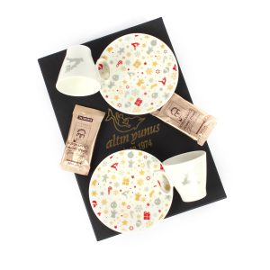 Elsanat Happy Winter Kahve Seti