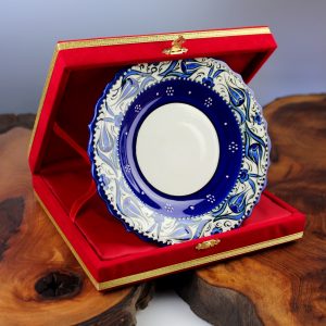 Elsanat Çini Porselen Plaket Tabak 18cm