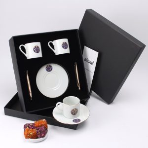 Elsanat Rumi - Y Yuvarlak İkili Fincan Seti