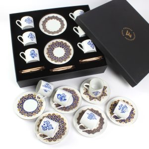 Elsanat Barok S1 Türk Kahvesi Fincan Takımı