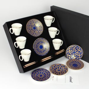 Elsanat Seljukian S1 Türk Kahvesi Fincan Takımı