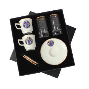 Elsanat Rumi-Y İkili Kahve İkram Seti