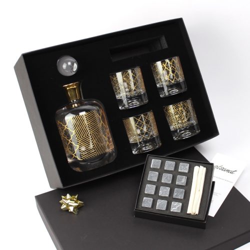 Elsanat Geo Patchwork Viski Seti