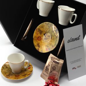 Elsanat Piri Reis CMYK Kahve İkram Seti