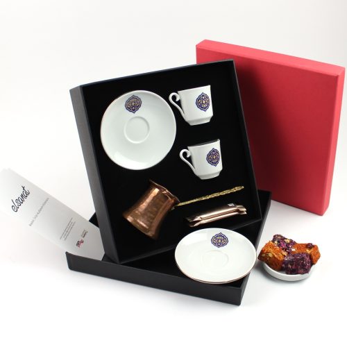 Elsanat Rumi-X Cezveli Kahve İkram Seti