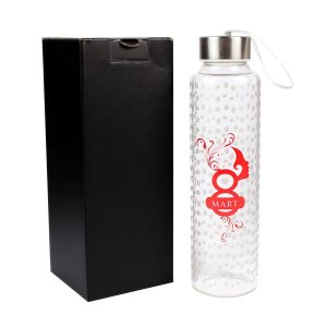 Elsanat 8 Mart Premium Cam Su Şişesi / Matara