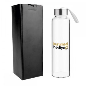 Elsanat Premium Cam Su Şişesi / Matara