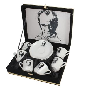 Elsanat Ata Silüet Altılı Fincan Seti