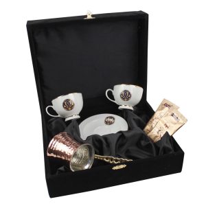 Elsanat Rumi-Y Cezveli Kahve Fincan Takımı