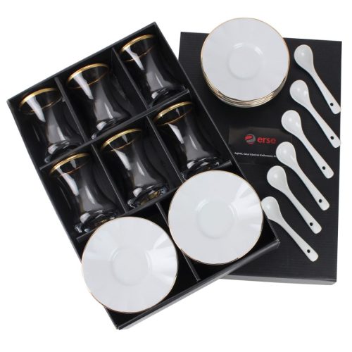 Elsanat İncebelli Klasik Çay Seti