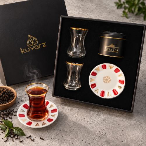 Elsanat Klasik Türk Çay Seti 9 Elsanat Klasik Türk Çay Seti - Görsel 5